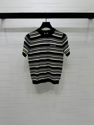 미우미우 여성 반팔 SS 52467 Miu Miu Women T Shirt