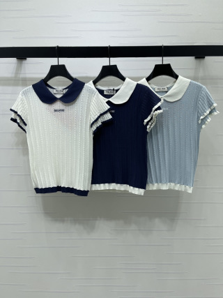 미우미우 여성 반팔 SS 52471 Miu Miu Women T Shirt