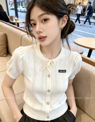 미우미우 여성 반팔 52487 Miu Miu Women T Shirt