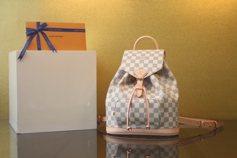 루이비통 몽수리 스몰 백팩 다미에 아주르 N00120 가방 Louis Vuitton Bag