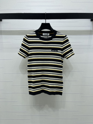 미우미우 여성 반팔 SS 52520 Miu Miu Women T Shirt