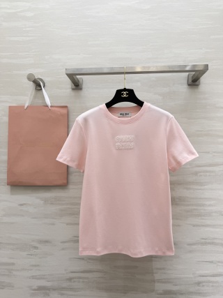 미우미우 여성 반팔 52525 Miu Miu Women T Shirt