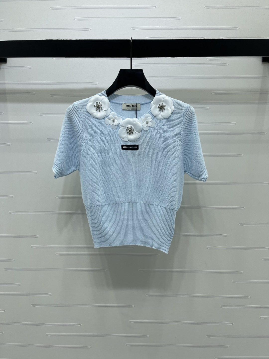미우미우 여성 반팔 SS 52536 Miu Miu Women T Shirt