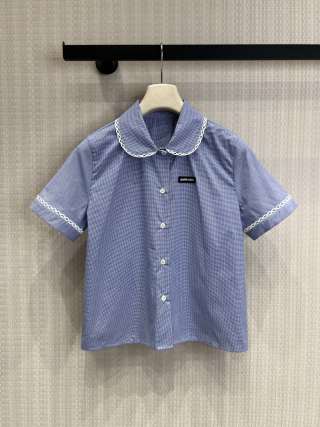 미우미우 여성 반팔 26SS 52567 Miu Miu Women T Shirt