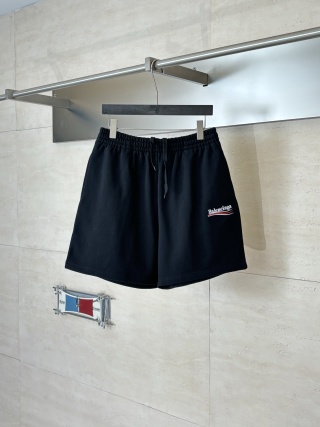 발렌시아가 로고 자수 프린트 반바지 남녀공용 5270 Balenciaga Shorts