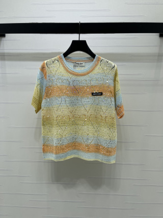 미우미우 여성 반팔 52843 Miu Miu Women T Shirt