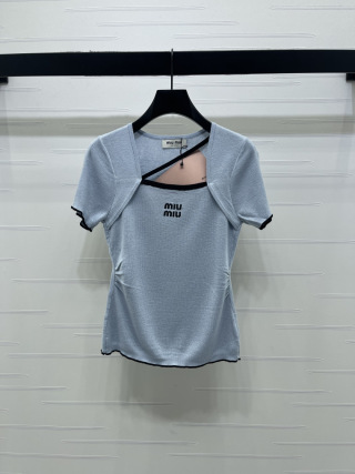 미우미우 여성 반팔 52878 Miu Miu Women T Shirt
