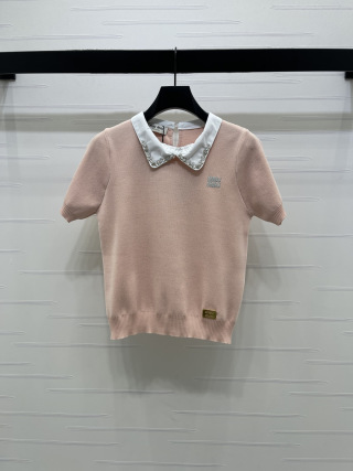 미우미우 여성 반팔 SS 52884 Miu Miu Women T Shirt