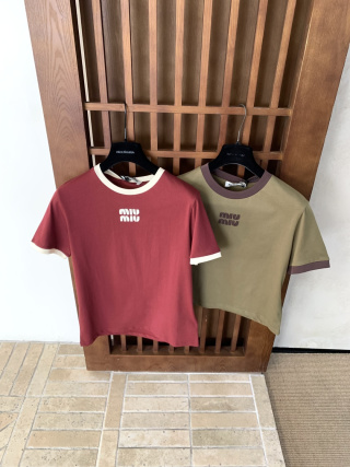 미우미우 여성 반팔 52994 Miu Miu Women T Shirt