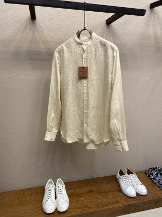 로로피아나 남성 긴팔 26SS 53198 Loro Piana Long Sleeve