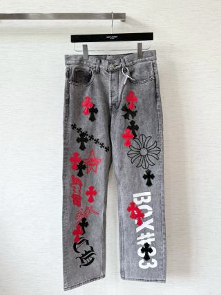 크롬하츠 남성 바지 25SS 53305 Chrome Hearts