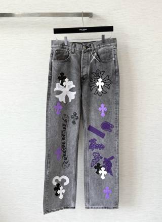 크롬하츠 남성 바지 25SS 53307 Chrome Hearts
