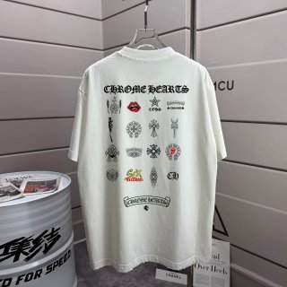 크롬하츠 남여공용 반팔 SS 53365 Chrome Hearts T Shirt