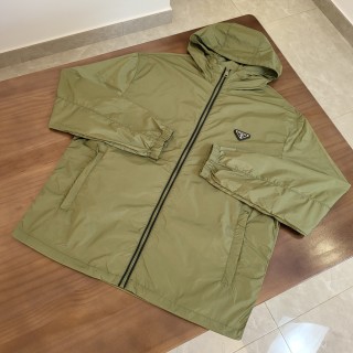 프라다 2024SS Re-Nylon 집업 포켓 자켓 5584 Prada