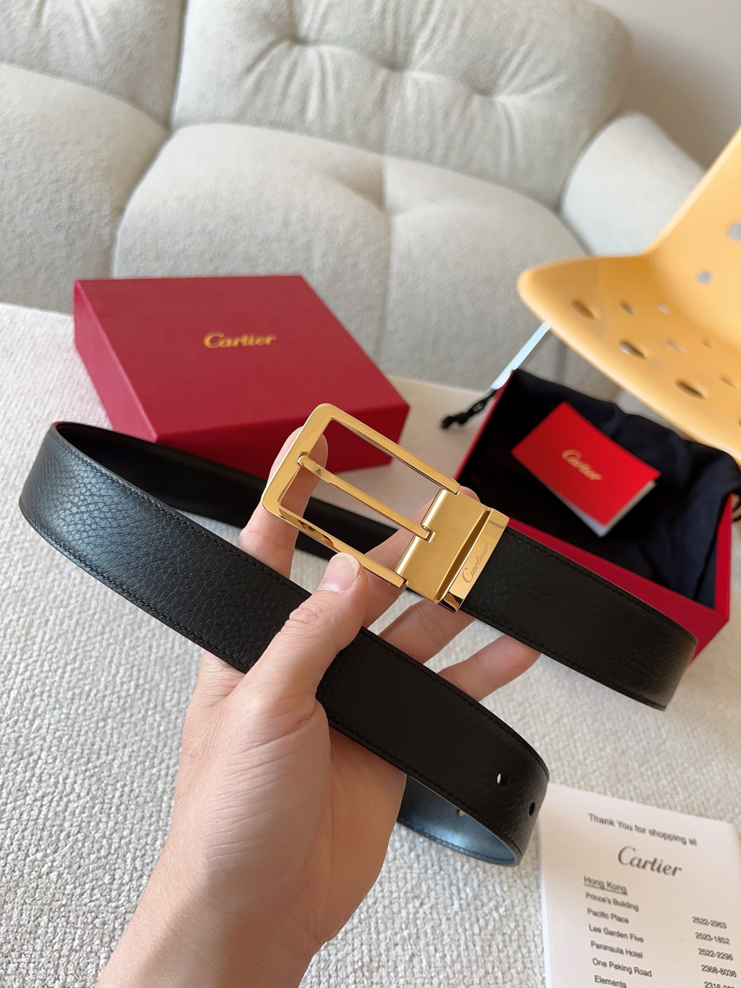 까르띠에 벨트 57189 Cartier Belt
