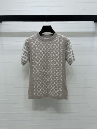 루이비통 여성 2025FW 크루넥 카라 반팔 티셔츠 레플리카 5797 Louis Vuitton Women T Shirt