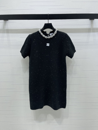 샤넬 여성 2025FW 크루넥 카라 반팔 티셔츠 레플리카 5801 Chanel Women T Shirt