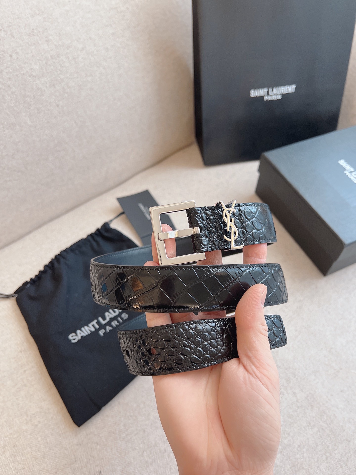 생로랑 벨트 58338 Saint Laurent Belt