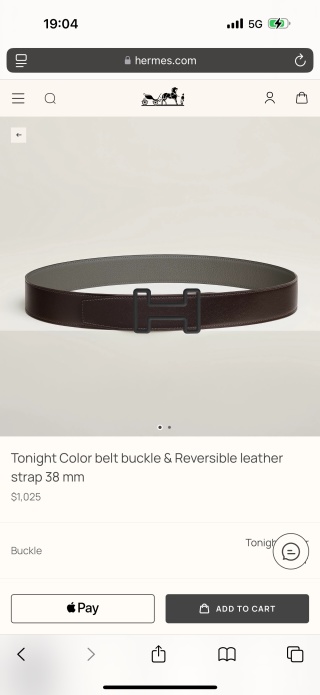에르메스 벨트 58824 Hermes Belt
