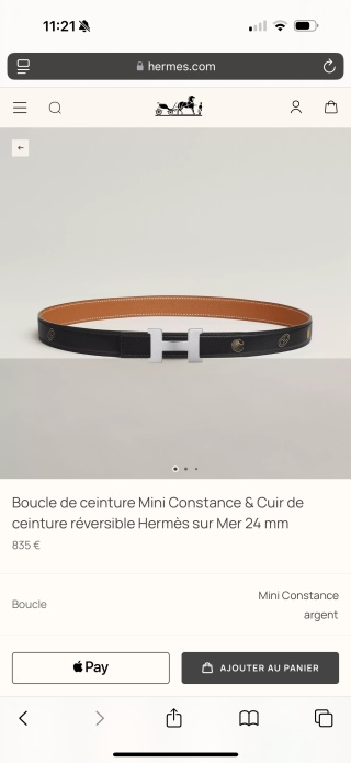 에르메스 벨트 58934 Hermes Belt