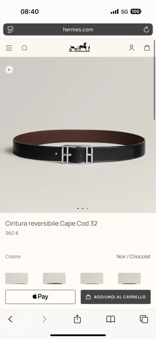 에르메스 벨트 58943 Hermes Belt