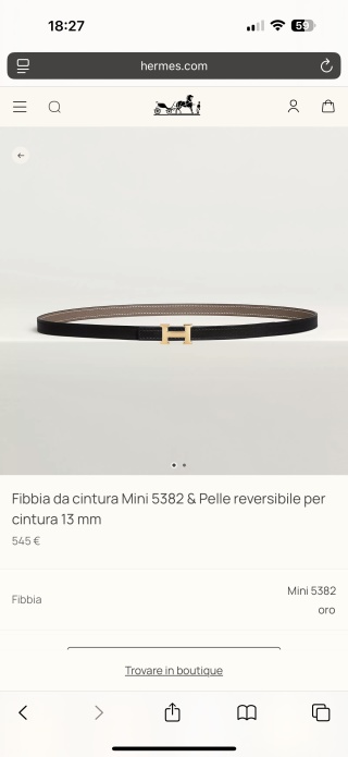에르메스 벨트 59000 Hermes Belt