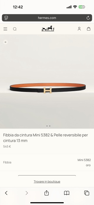 에르메스 벨트 59001 Hermes Belt