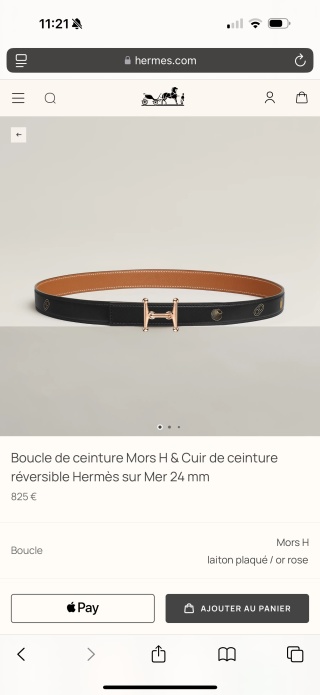 에르메스 벨트 59004 Hermes Belt