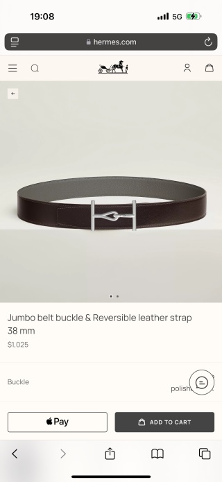 에르메스 벨트 59060 Hermes Belt