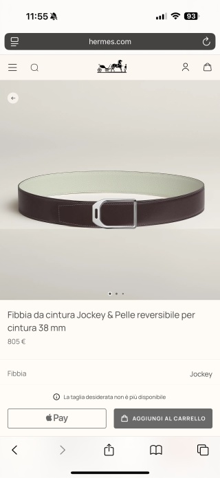 에르메스 벨트 59219 Hermes Belt