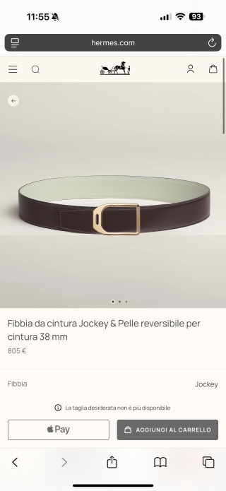 에르메스 벨트 59220 Hermes Belt