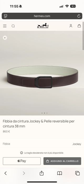 에르메스 벨트 59221 Hermes Belt