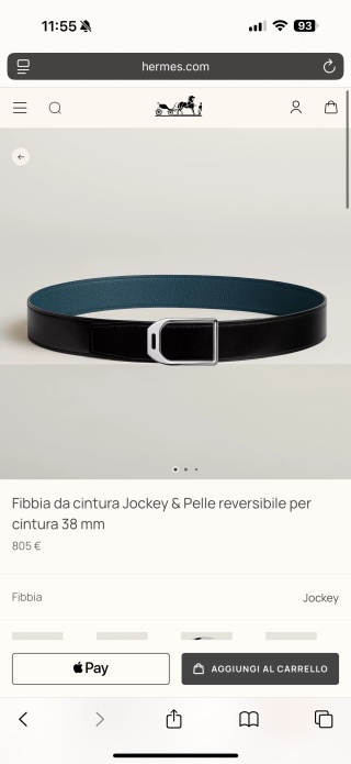 에르메스 벨트 59222 Hermes Belt