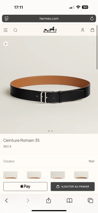 에르메스 벨트 59231 Hermes Belt