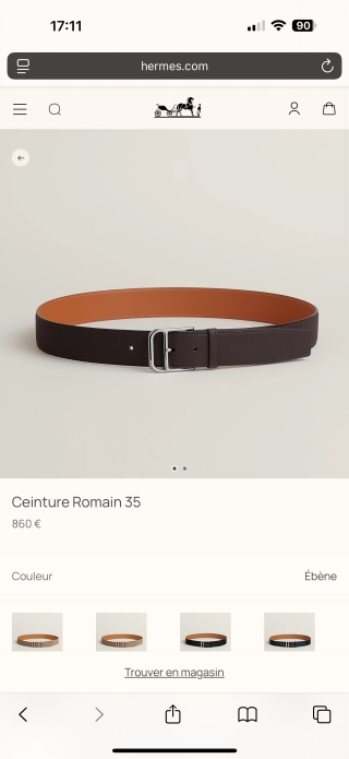 에르메스 벨트 59234 Hermes Belt