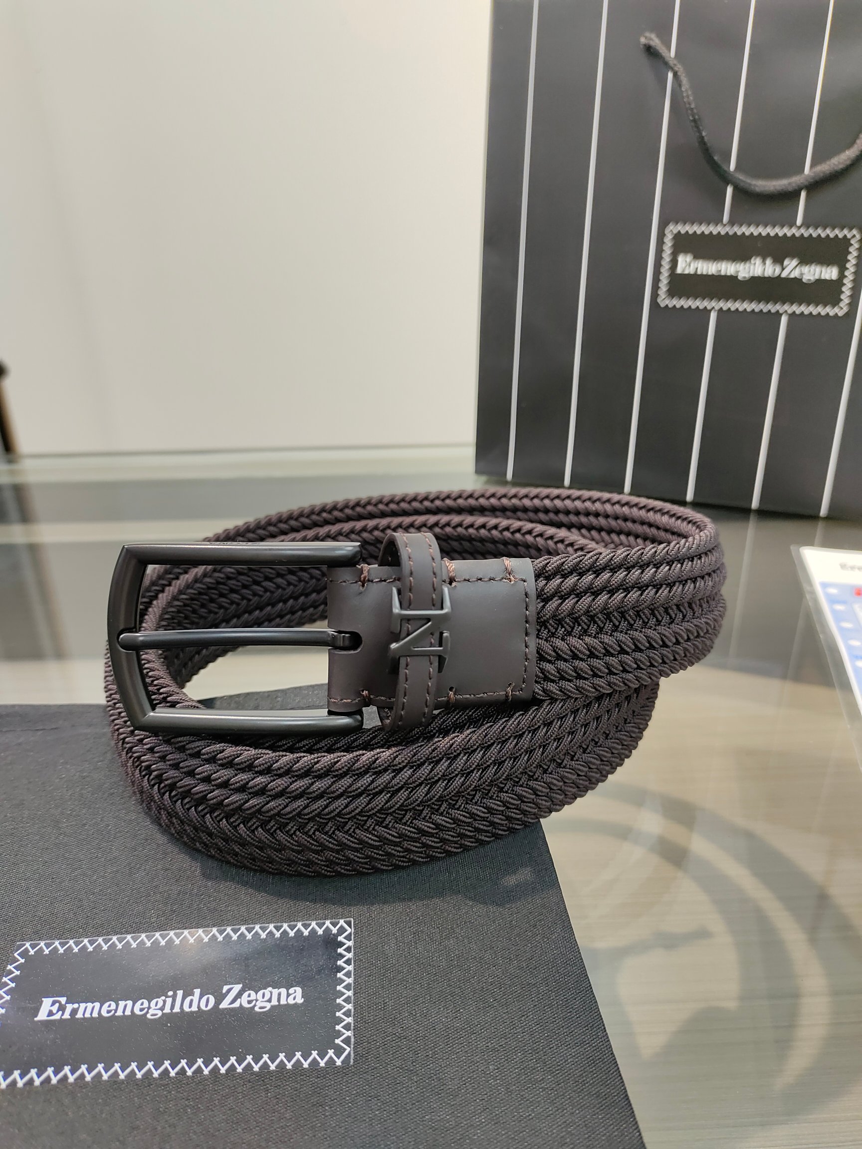 제냐 벨트 59253 Zegna Belt