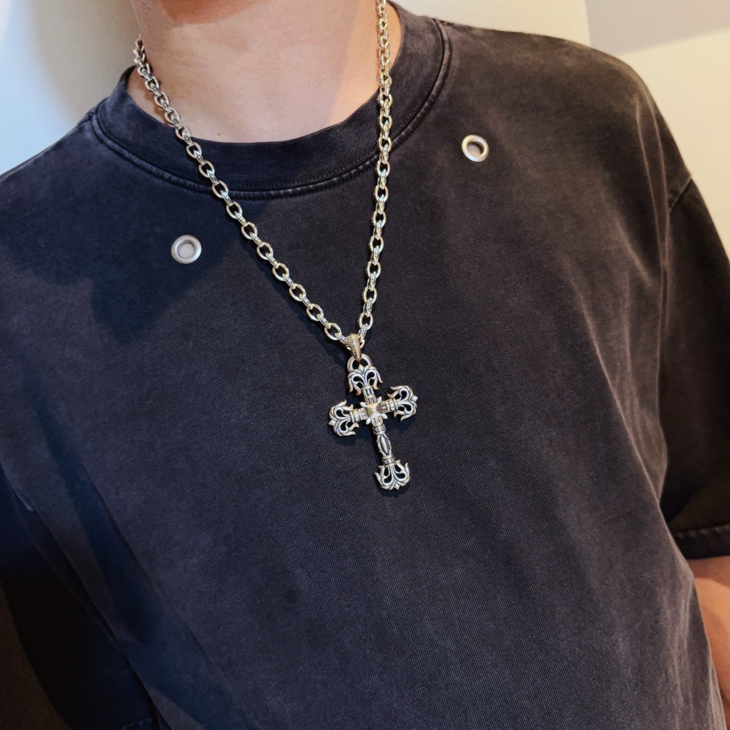 크롬하츠 목걸이 62128 Chrome Hearts Necklace