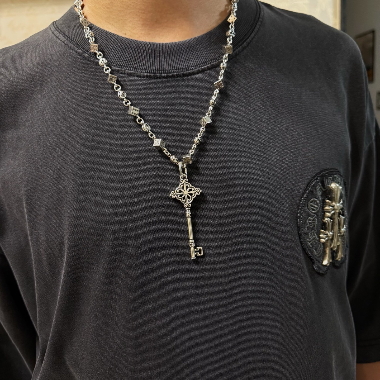 크롬하츠 목걸이 62379 Chrome Hearts Necklace