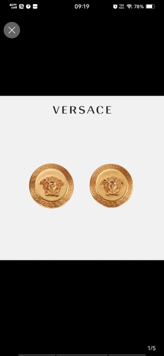 베르사체 귀걸이 63365 Versace Earrings
