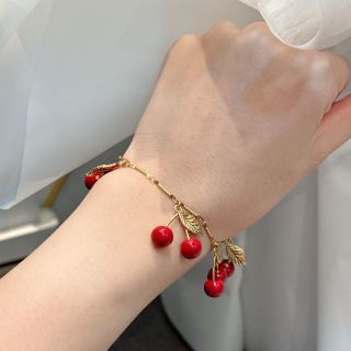 생로랑 금속 소재 팔찌 65377