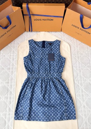 루이비통 여성 블루 데님 원피스 레플리카 6594 Louis Vuitton Women Dress