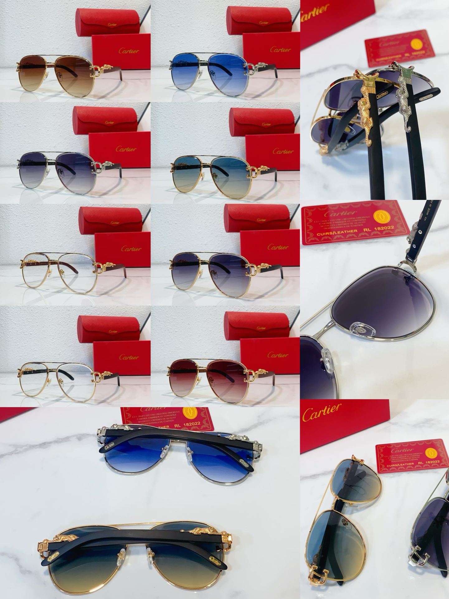 까르띠에 선글라스 72397 Cartier Sunglasses