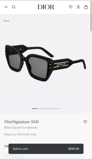 디올 선글라스 72709 Dior Sunglasses