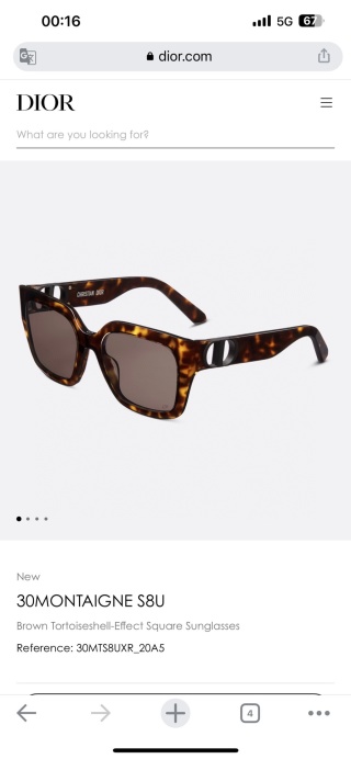 디올 선글라스 72749 Dior Sunglasses