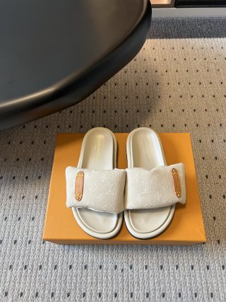 루이비통 모노그램 벨크로 슬립온 샌들 75040