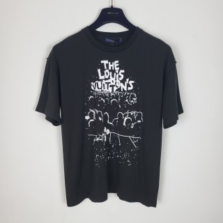 루이비통 로고 프린트 코튼 반팔 티셔츠 813 Louis Vuitton T Shirt