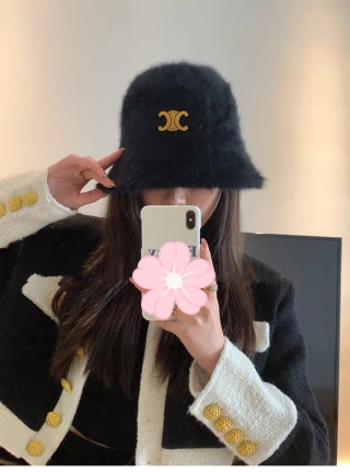 셀린느 시프스킨 버킷햇 84257