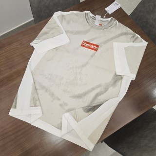 마르지엘라 2024SS 로고 프린트 콜라보 반팔 티셔츠 843 Maison Margiela T Shirt