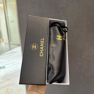샤넬 5 단 접이식 우산 85342