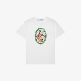 오프화이트 남성 반팔 티셔츠 87722